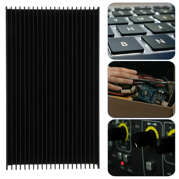 LEORX 1Pcs Router LED IC Electronic Cooler Aluminium Heat Sink for Heat Management 4.7X2.7X1.1In