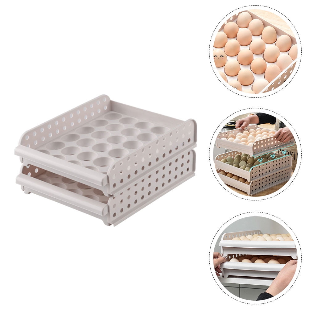 LEORX 1Pcs Stakable Egg Holder For Kitchen Use To Maintain Egg Freshness