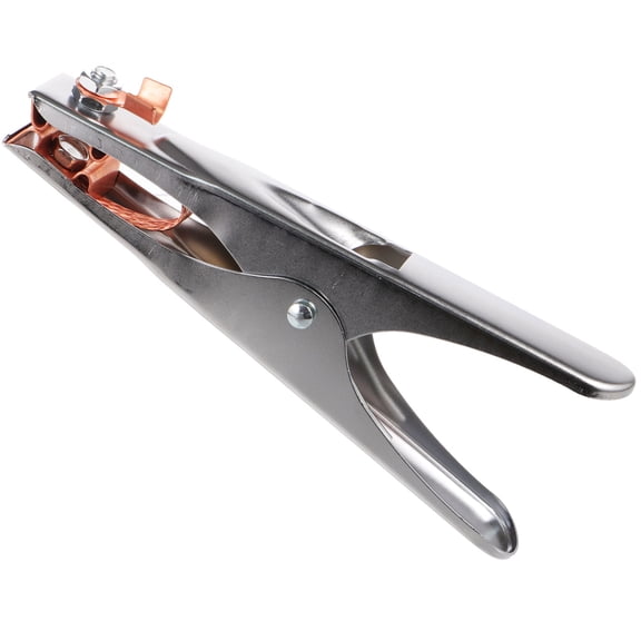 LEORX 1Pcs Welder Ground Clamp Chromeplate for Welding Ground 9.4x2.4x1.4in