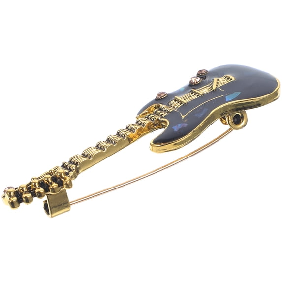LEORX 1Set Assorted Color Miniature Musical Instrument Brooch for Men and Women Accessories