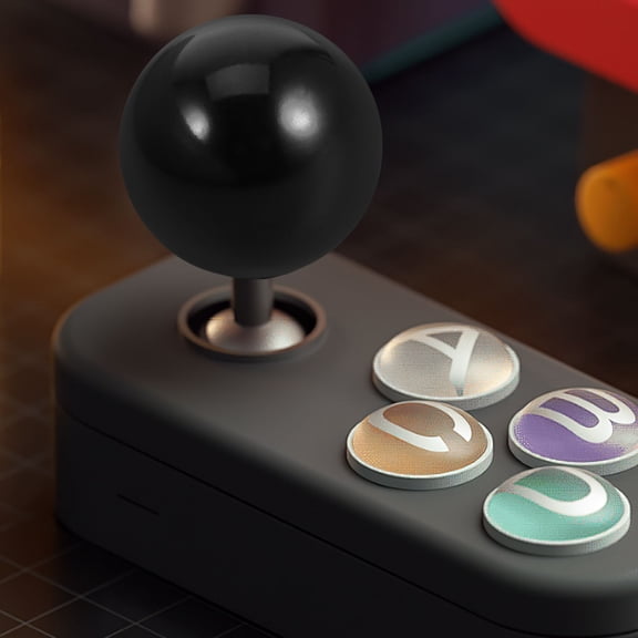 LEORX 1Set Black Joystick Handle Top Ball for Female Threaded Knob in Arcade