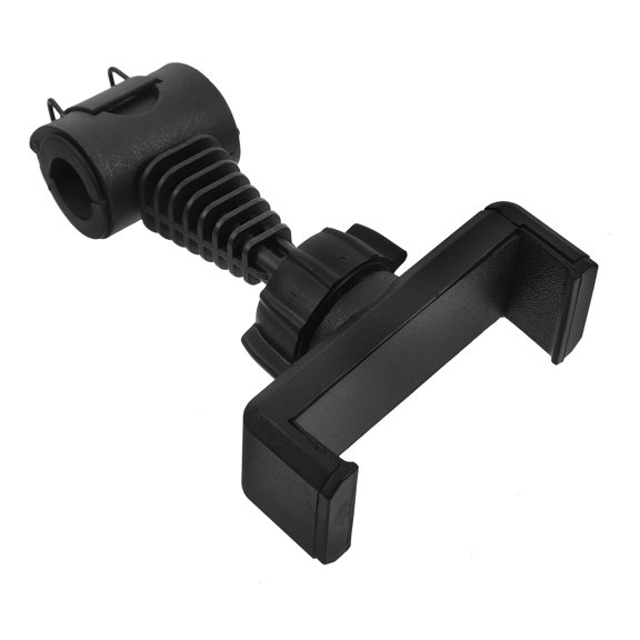 LEORX 1Set Car Phone Stand Black ABS Nylon with Rotatable and Hands Free Design for Back Seats Entertainment