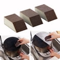 thumbnail image 1 of LEORX 1Set Emery Sponge Rectangular Non Scratch For Kitchen Dishwashing Coffee, 1 of 8