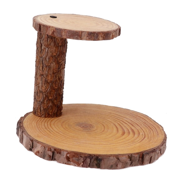 LEORX 1Set Flower Pot Storage Decorative Flowerpot Rack Wood Flower Pot Storage for Plant Lovers