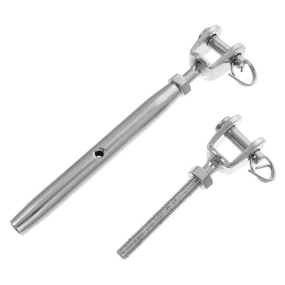 LEORX 1Pc Premium Stainless Steel Closed Body Screw Turnbuckle for Home and Outdoor Wire Tightening