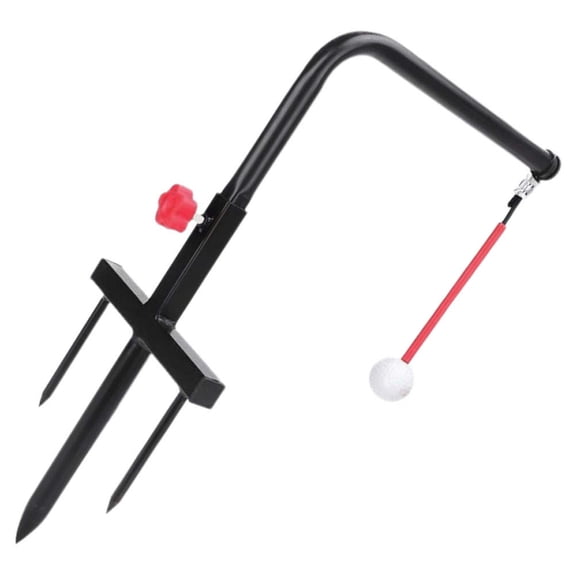 LEORX 1Set Iron Golfs Swing Trainer for Indoor and Outdoor Golf Practice 11.8X11X7.3in