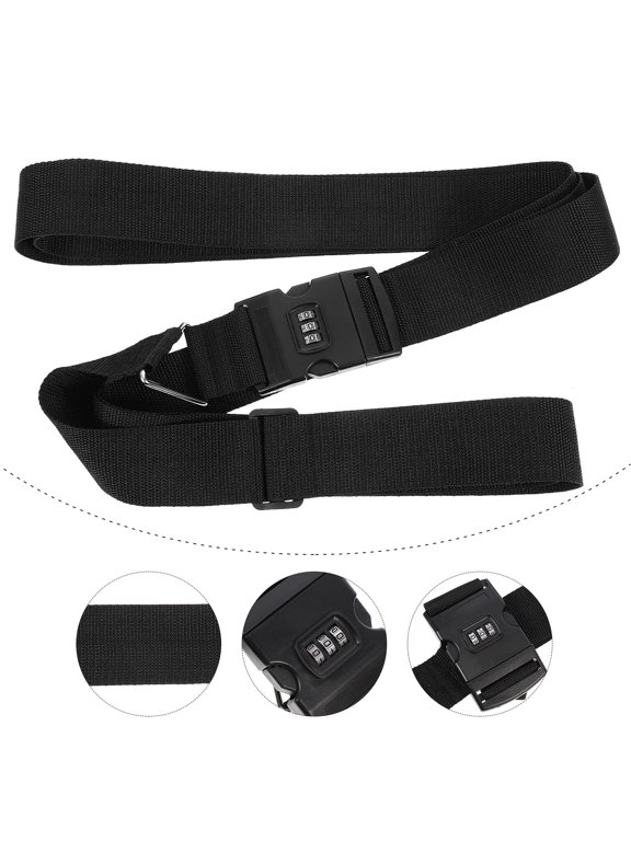 1Set Luggage Straps Buckle with POM Adjustable for Binding and Securing Luggage