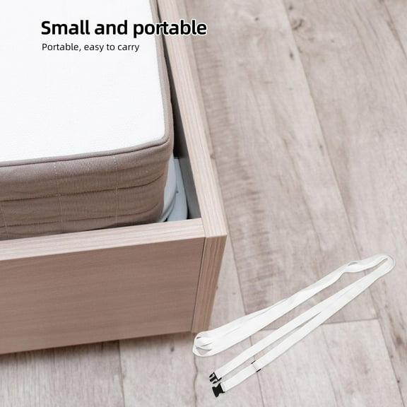 LEORX 1Set Mattress Connector Strap Polyester Plastic For Home Hotel And Camping Bed Accessories 11.8X2X0.5In