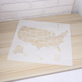 LEORX 1Set Multi Stencils for Painting for Wall Decor and Craft Making by