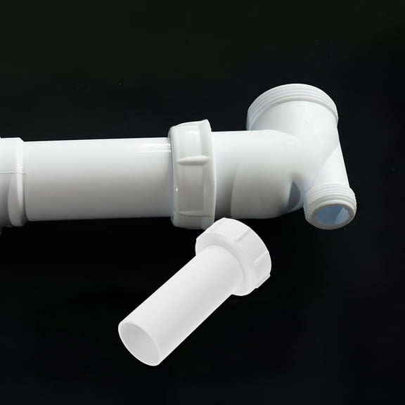 LEORX 1Set Pipe Conversion Drainage Connection Leakproof Adapter Cylindrical Shape 9.70X4.75X3.10Cm