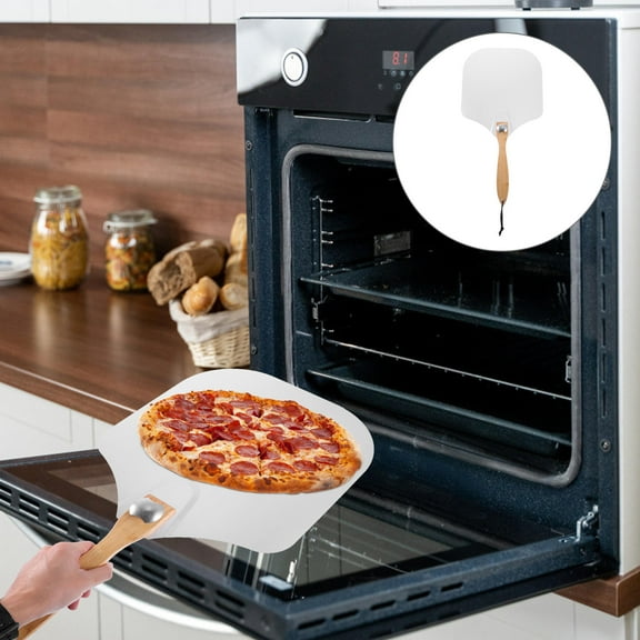 LEORX 1Set Pizza Paddle Stainless Steel Foldable Handle for Baking and Cooking Kitchen Tools