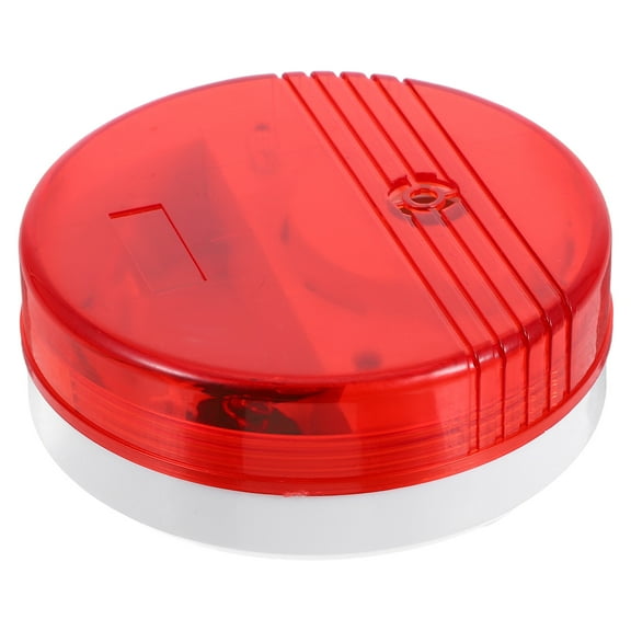 LEORX 1Set Red ABS Water Sensor Alarm for Under Sink Water Alarm 11.8x7.9x3.9in