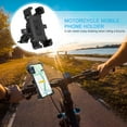 thumbnail image 1 of LEORX 1Set Shockproof Protection Easy Installation Non-blocking Design Bike Phone Mount for Riders 5.1x4.9in, 1 of 7