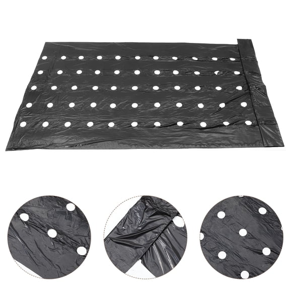 LEORX 1Set Thermal Insulation Mulching Film 1000X95In Garden Plastic Sheeting To Improve Crop Yield