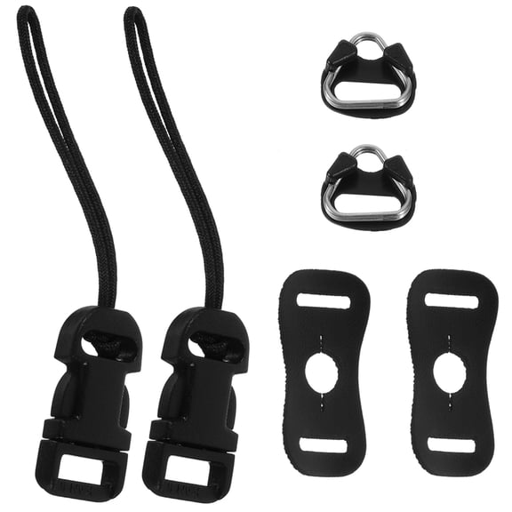 LEORX 1Set Wear Resistant Camera Strap Quick Release Buckle for Dslr Camera