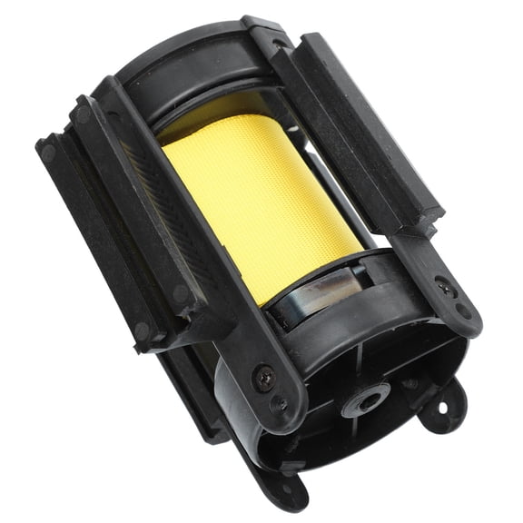 LEORX 1Set Yellow Isolation Rail Warning Belt with Retractable Tape for Safety Measures in Malls