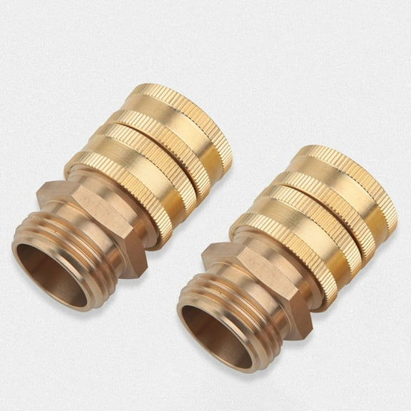 LEORX Garden Hose Adapters Home Use Easy Disassemble 2Pairs