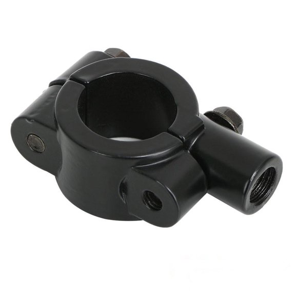 LEORX 2 Pcs Motorcycle Mirrors Handlebar Clamps Rearview Side for Part Mount