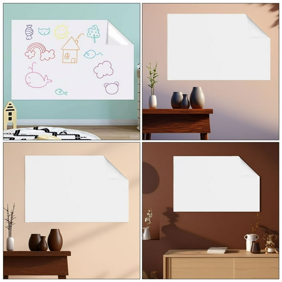 LEORX 2 Rolls White Board for Home Users 118x17.7in