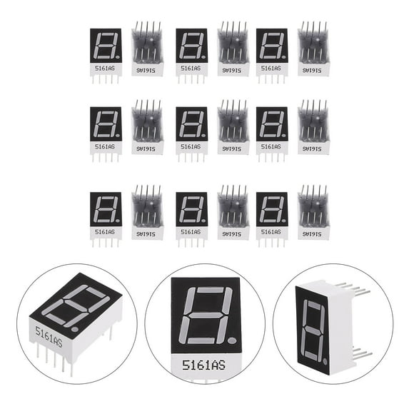 LEORX 20 Pcs Segment Digital LED Display Electronic Screen Module