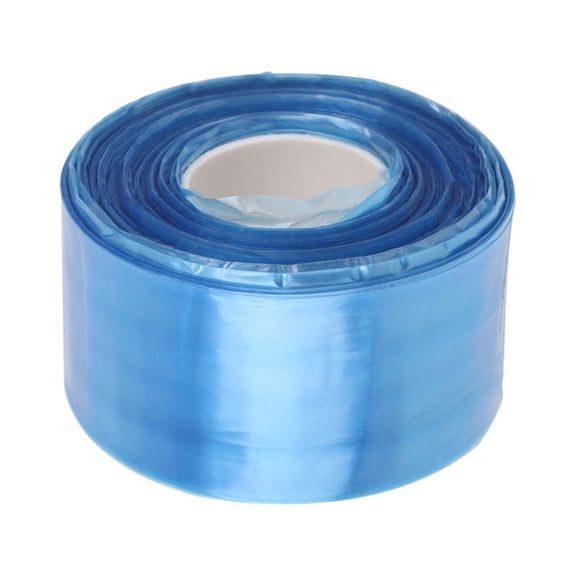 LEORX 200 Pcs DIY Hair Dyeing Color Treatment Protection Eyeglass Arm Covers Tips Glasses Legs Slender Bag Blue 5.5X5.5cm