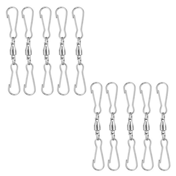 LEORX 20Pack Outdoor Use Hanging Hooks Stainless Steel Hangers For Plants