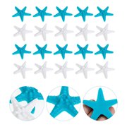 LEORX 20Pcs Hanging Sea Star Assorted Color Decorations for Ocean Home Decor