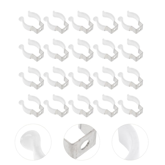 LEORX 20Set U Clips Holder for Preventing on Led Lights