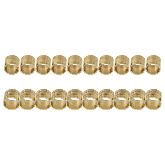 LEORX 20pcs Cue Stick Ferrules Durable Replacement Parts for Pool Cues