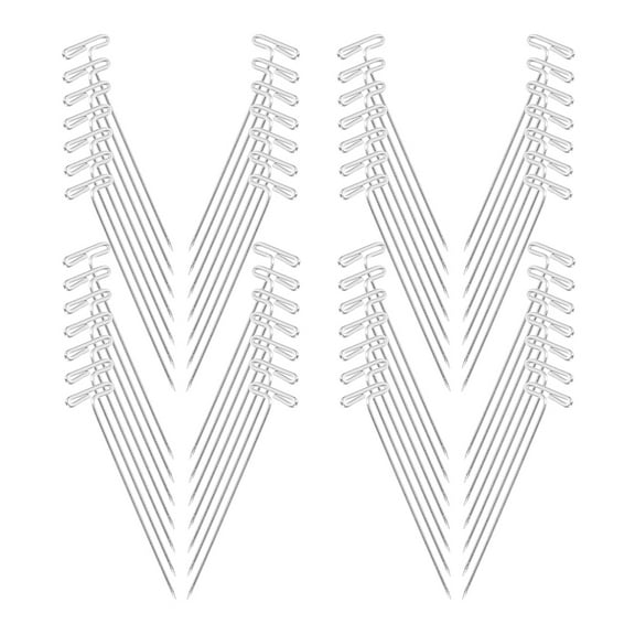 LEORX Yarn Blocking Pins Wig Needles Silver Stainless Steel 220Pcs