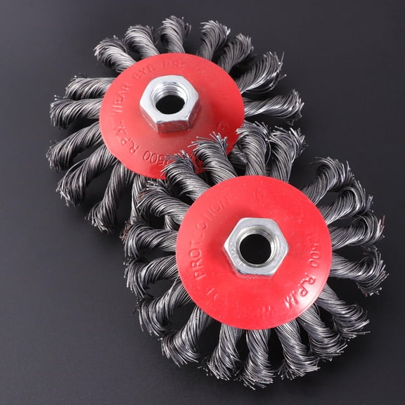 LEORX 2PCS Die Grinder Wire Brush for Grinding
