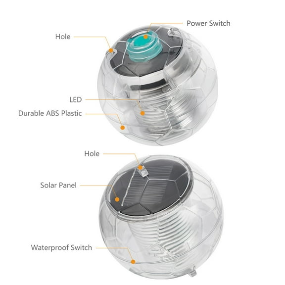 LEORX 2PCS/Set Outdoor Solar Lamp For Garden Decoration Light LED Transparent Mini Size