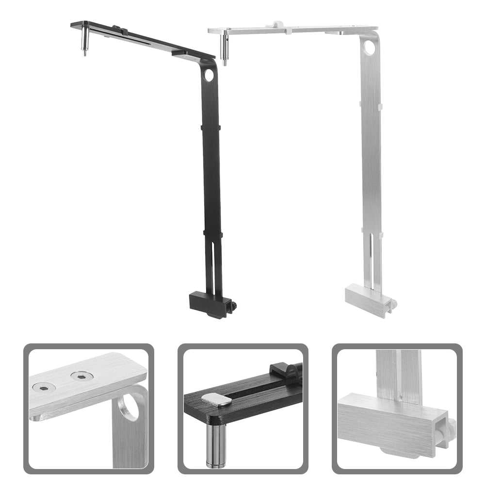 LEORX 2Pack Aquarium Light Riser Aluminum Alloy Bracket Shape for ...