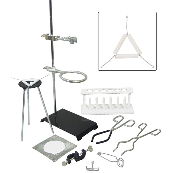 LEORX 2Pack Crucible Stand for Chemistry Experiment and Presentation