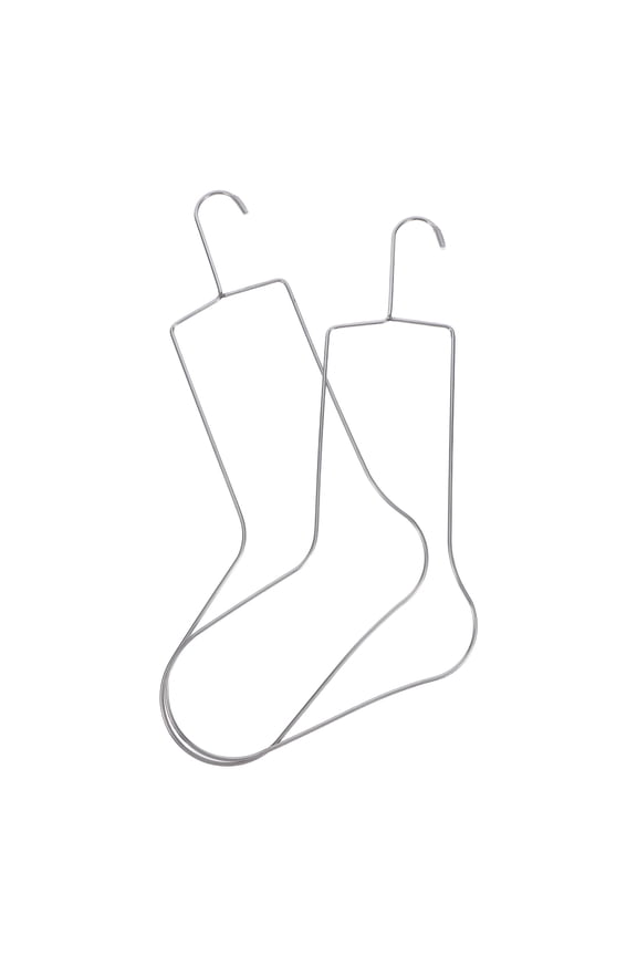 2Set Sock Holder Display for Shaping Drying Knitted and Crocheted Socks for Adults