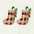 thumbnail image 1 of LEORX Charm Socks Brooch Brooch Fashion Alloy Durable Women Christmas, 1 of 8