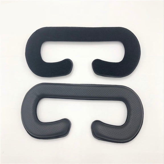 LEORX 2Pack VR Facial Interface Bracket Vive Face Cushion Cover Black PU Leather for VR Gaming