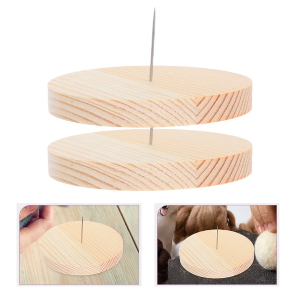 LEORX 2Pack Wooden Doll Stand for Crochet Display Rack Artists DIY Projects