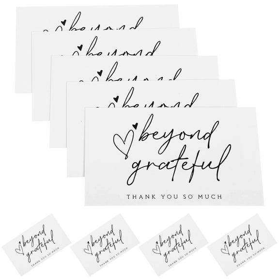 LEORX 2Packs Thank You Very Much Cards With Chic Look For Birthdays And Special Events