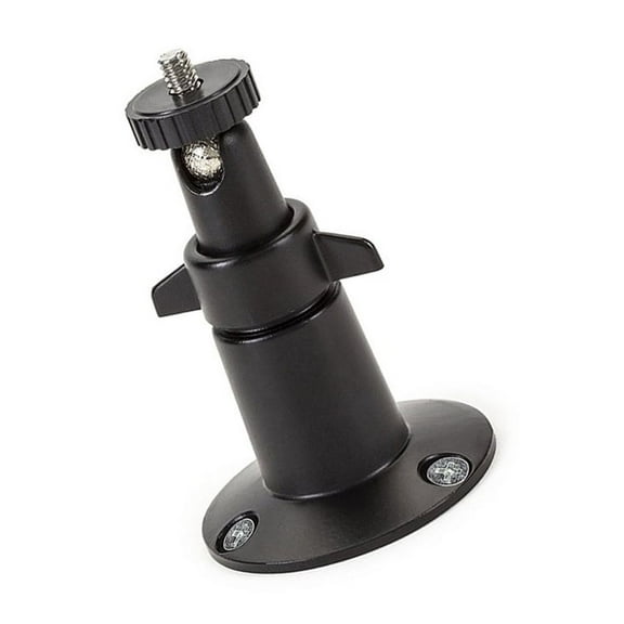 LEORX 2Pcs Camera Wall Mount Bracket Black 90 Degree Tilt for Home Security