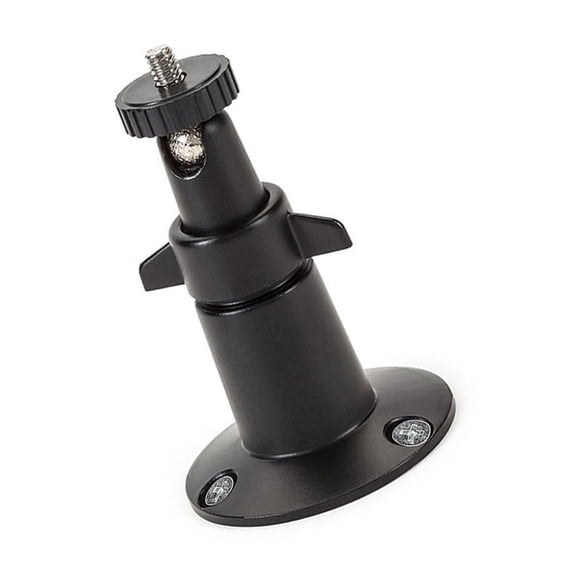 LEORX 2Pcs Camera Wall Mount Bracket Black 90 Degree Tilt for Home Security