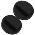 thumbnail image 1 of LEORX 2Pcs Car Jack Adapter Rubber Ground Protection Black for Mechanics and Vehicle Owners, 1 of 8