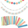 thumbnail image 1 of LEORX 2Pcs Ceiling Decor For Classroom Colorful Paper Garland For Background, 1 of 8