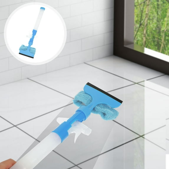 LEORX Outdoor Window Cleaner PP Blue Multifunctional 2Pcs