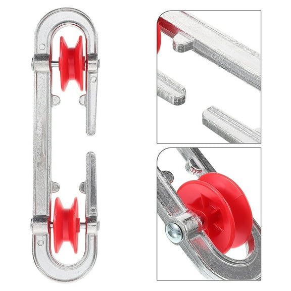 LEORX 2Pcs Clothesline Separator Spreader Reusable Aluminum For Outdoor Laundry Homeowners