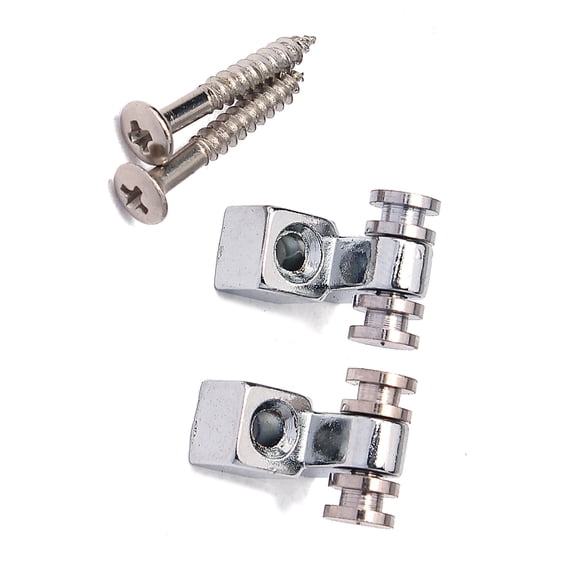 LEORX Electric Guitar Roller String Tree Metal 2Pack 0.5x0.4x0.4in