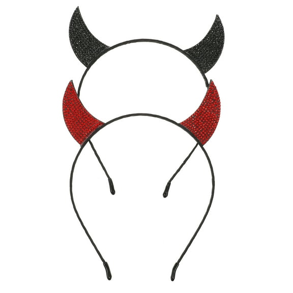 LEORX 2Pcs Horns Headpiece Cloth Costumes Accessories for Carnivals Celebrations