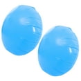 thumbnail image 1 of LEORX 2Pcs Inflatable Pool Cushion Round Blue PVC for Pool Owners, 1 of 8