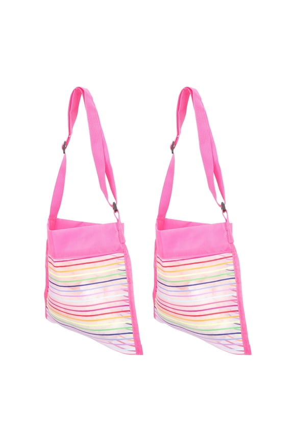 2Pcs Large Capacity Beach Bag Storage For Seashell Collecting