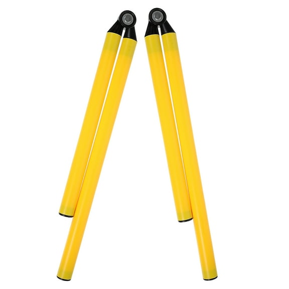 LEORX 2Pcs Metal ABS Basketball Training Pole for Athletic Skills Improvement 10.6x1.0x1.0in